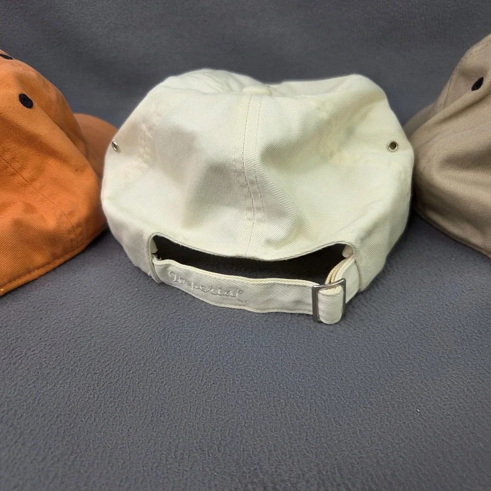 Lot of 3 TPC Pebble Beach Golf Hats PGA Multicolor Adjustable OSFA Innisbrook
